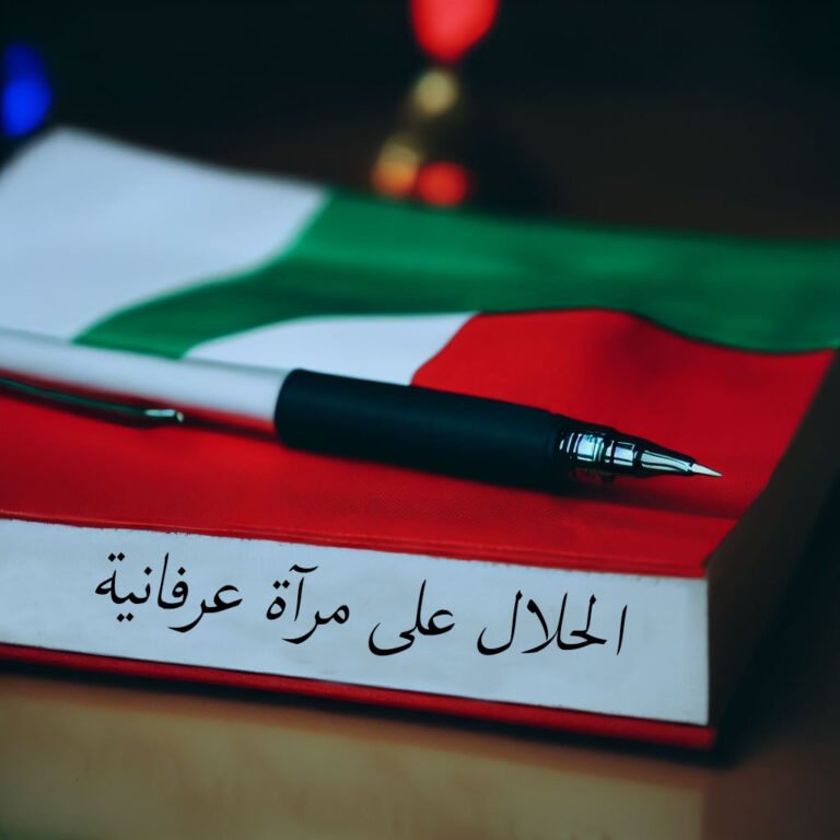 الحلال على مرآة عرفانية