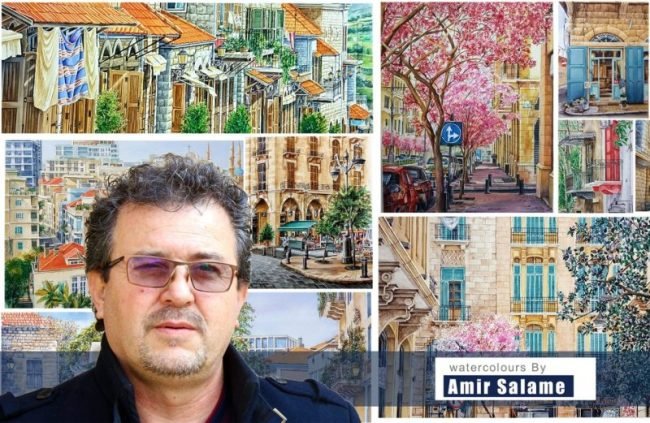 أمير سلامة… ينحت باللون والضوء ملامح التراث