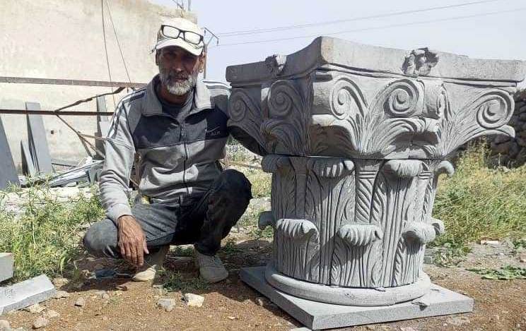 لطفي برجاس… نحات مبدع وصلت أعماله إلى إيطاليا لطفي برجاس... نحات مبدع وصلت أعماله إلى إيطاليا