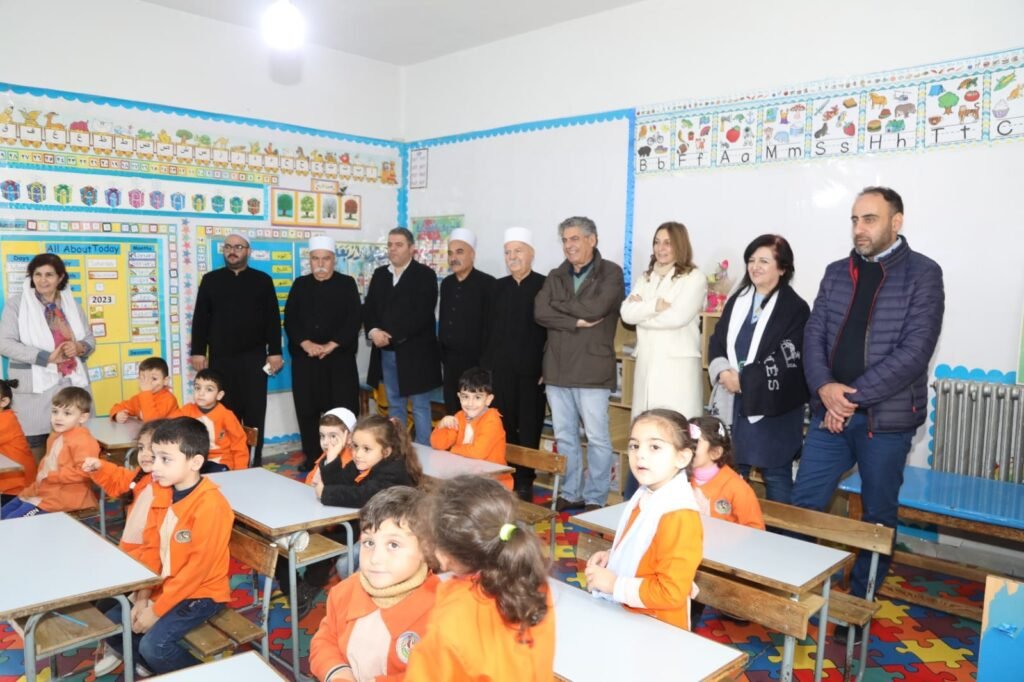 رئيس مؤسسة العرفان يستقبل رجل الأعمال رمزي سلمان