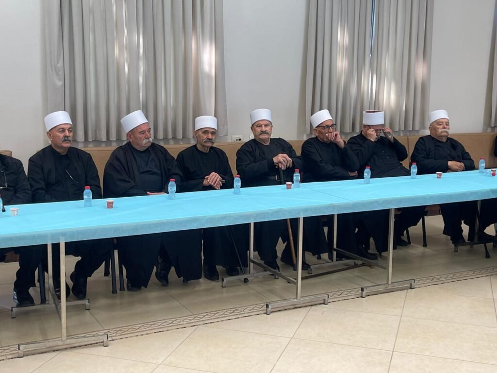 اجتماع الهيئة العامّة للمجلس الدّينيّ الدّرزيّ الأعلى في مقام الخضر
