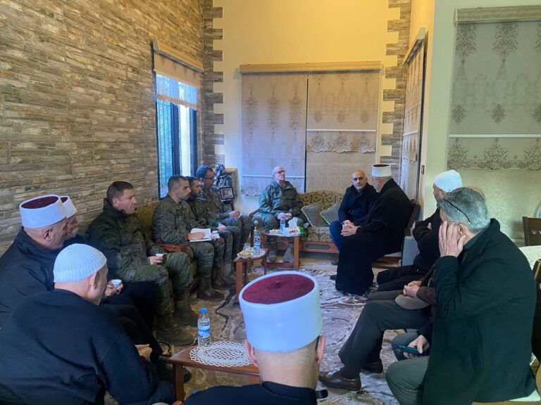 وفد من اليونيفيل زار مستشار شيخ العقل