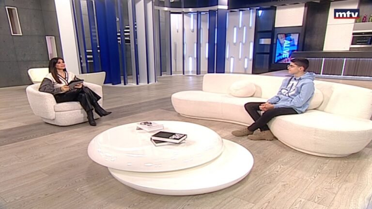 كريم الحلبي عبر شاشة mtv