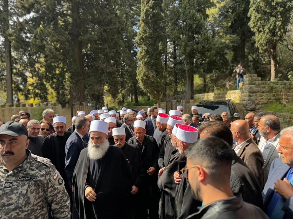 وفد درزي رفيع عزى بالنائب السعد: ساهم في عقد المصالحة التاريخية في الجبل