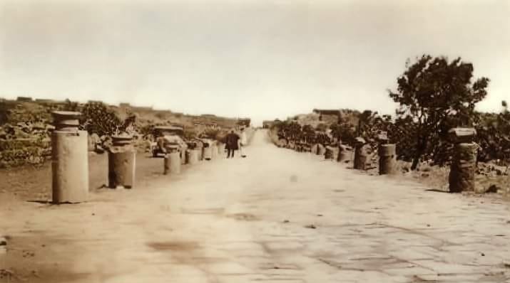 آثار مدينة شهبا عام 1925