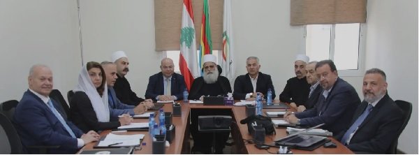 شيخ العقل ترأس المجلس المذهبي لطائفة الموحدين الدروز