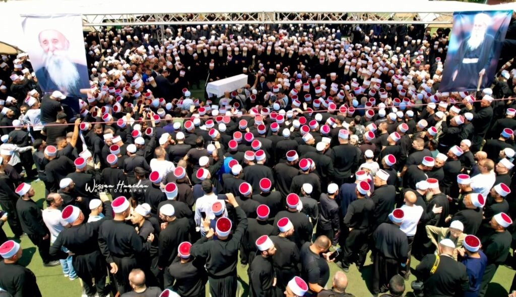 بالصور: عاليه تودّع الشيخ الجليل أبو مسعود هاني جابر