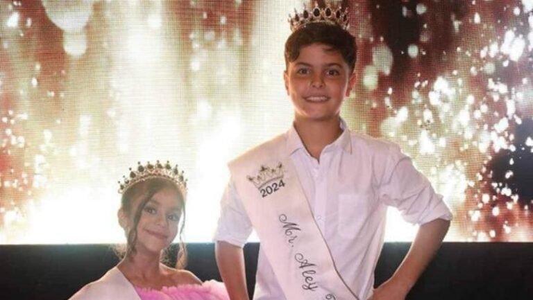 للعام 2024… سارة البنا وسيزار شهيب Miss& Mr.Aley Junior Miss & Mr.Aley Junior