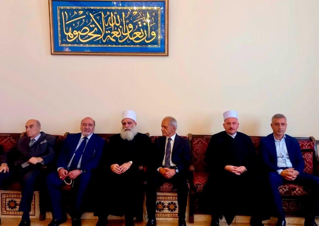 شيخ العقل التقى المجلس الثقافي اللبناني والاغترابي وتجمع الجمعيات النسائية في الجبل