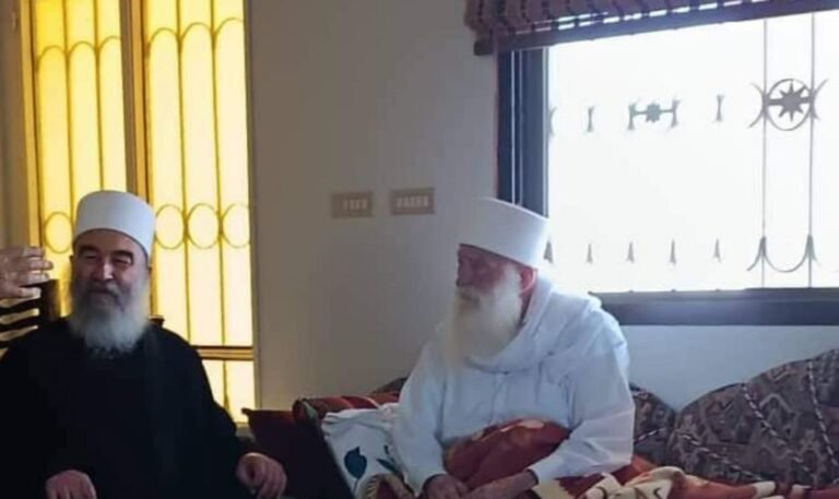 وفد برئاسة الهجري زار الحناوي